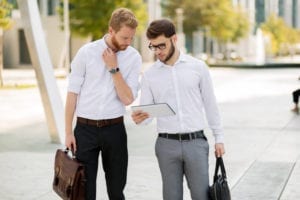 Men's casual trousers for young professionals