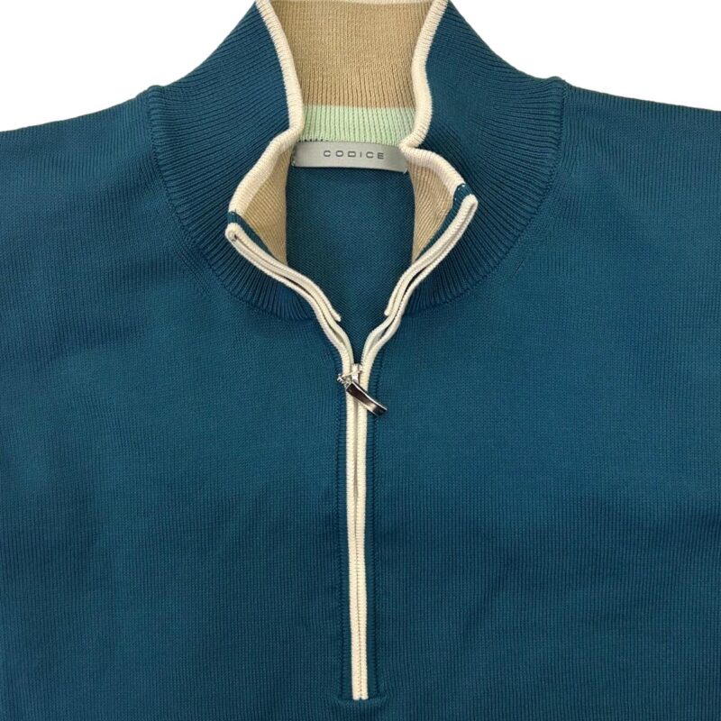 Cotton Quarter Zip