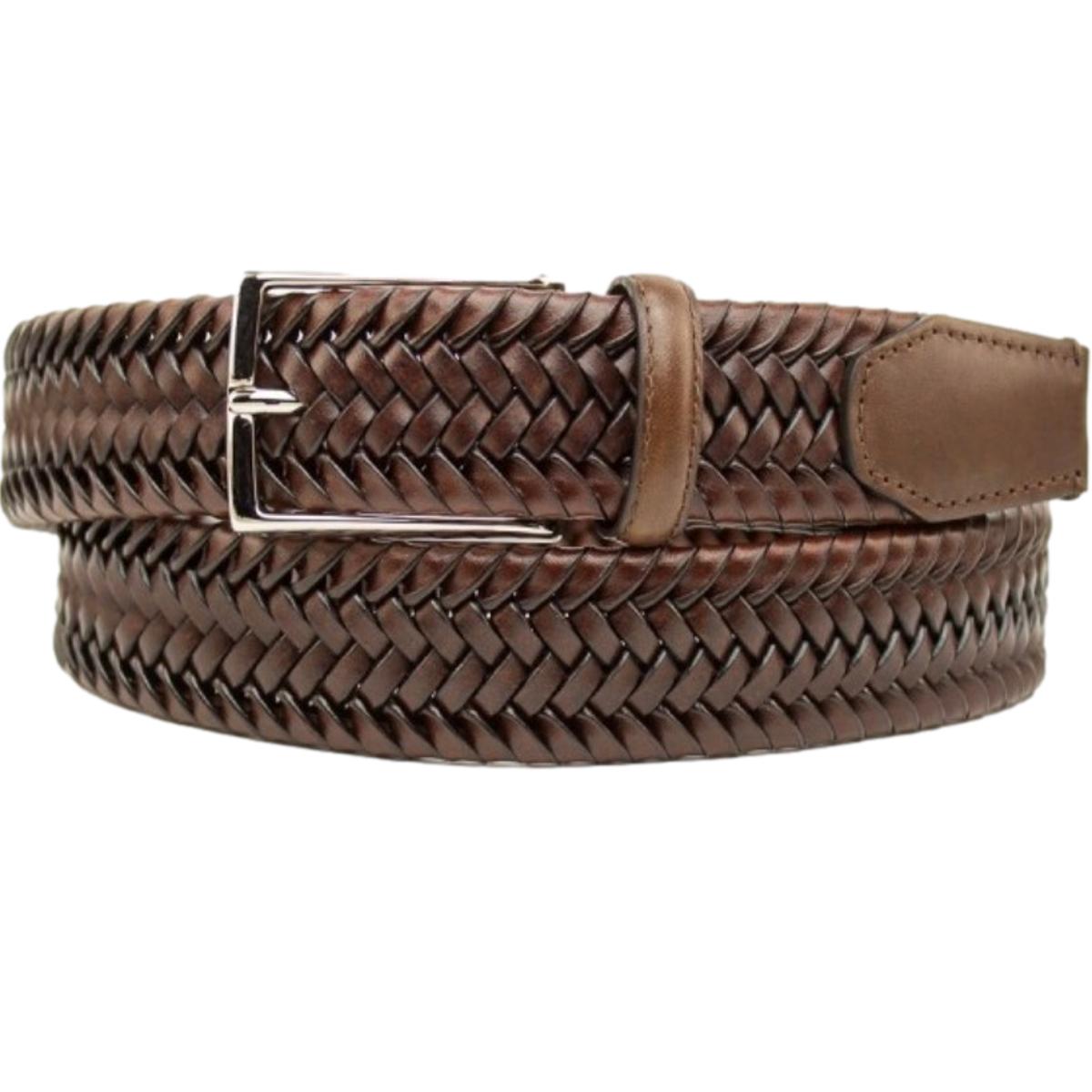 Braided Leather Belt